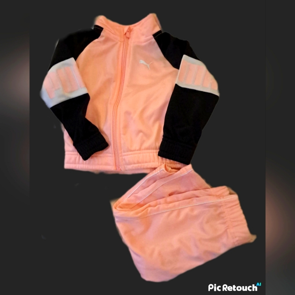 Baby Girl Puma Track Suit